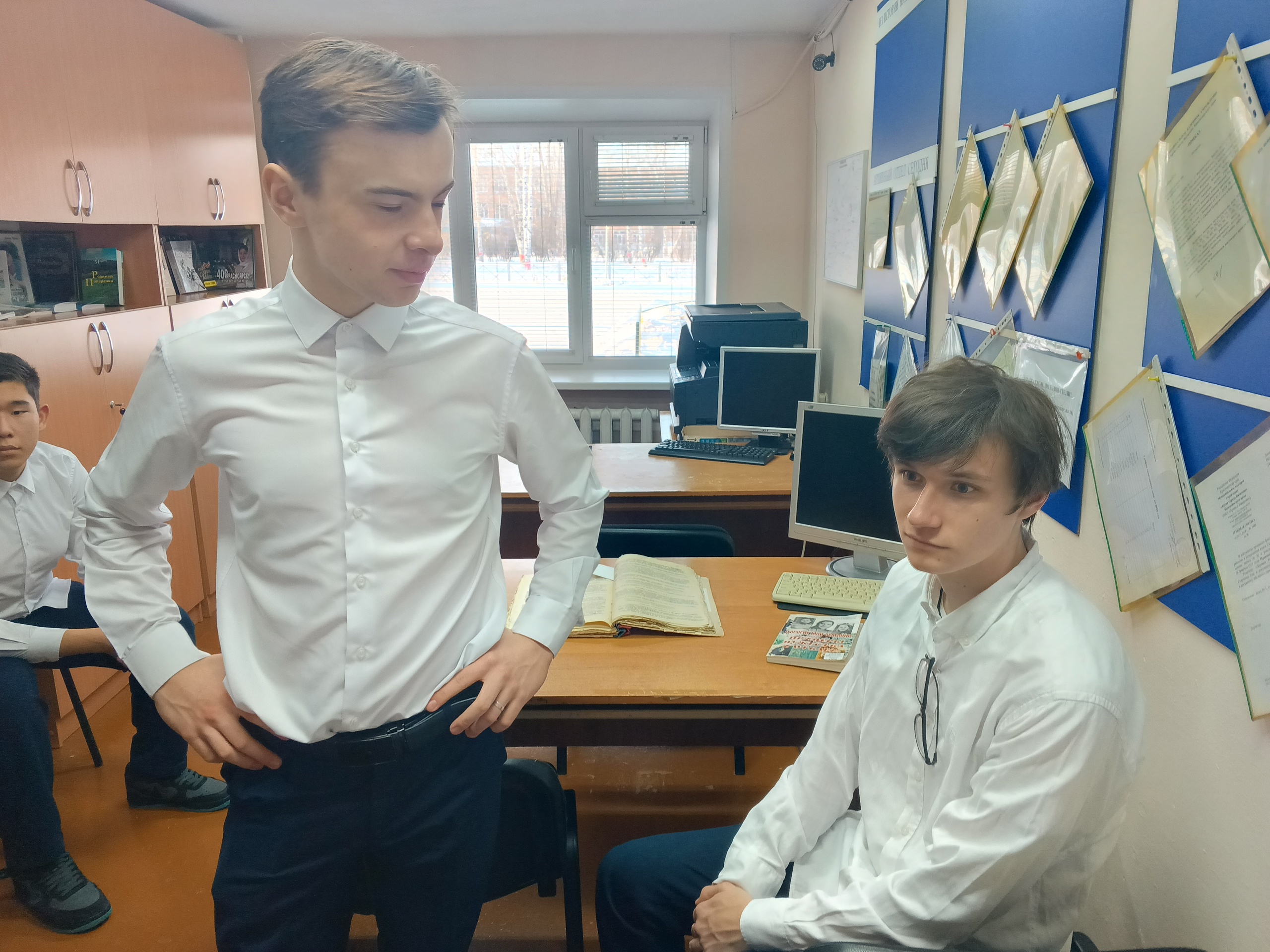 Посещение МКУ &amp;quot;Архив г. Назарово&amp;quot;.