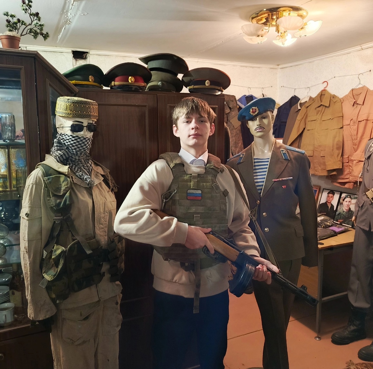 Экскурсия в Клуб ветеранов локальных войн и военных конфликтов города Назарово и Назаровского района.