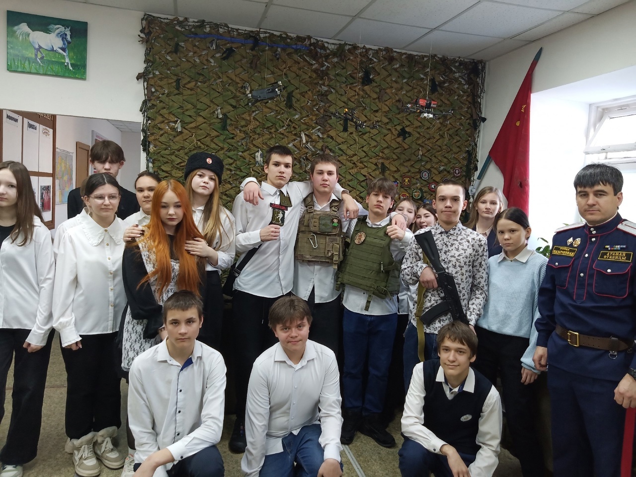 Классная встреча &amp;quot;Служение ради мира&amp;quot;.